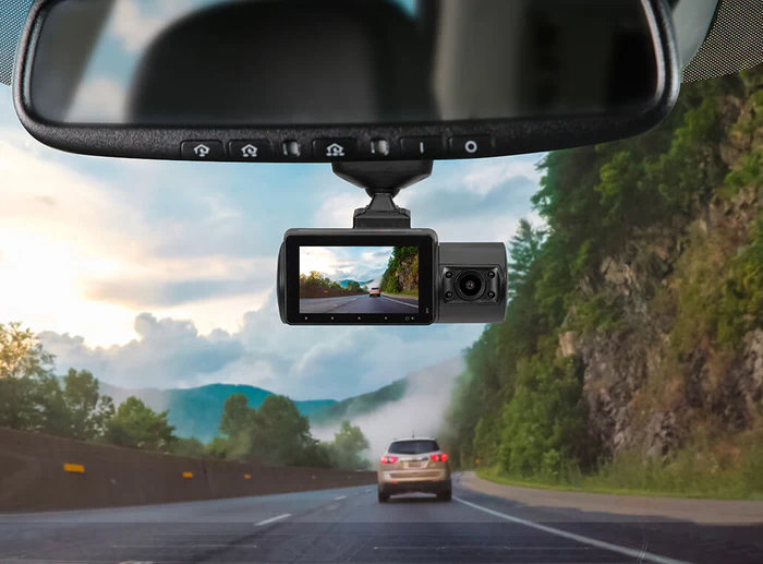 DASHCAM AVANT ARRIERE (64GB OFFERT) ENREGISTREMENT 24H/24